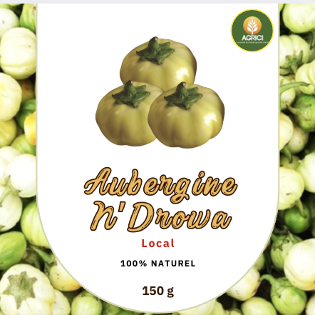 Aubergine N'Drowa (Local 150g)