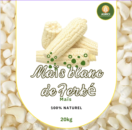 Maïs Blanc de Ferké (20Kg)