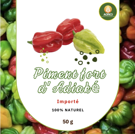 Piment Fort d'Adiaké (Importé 50g)
