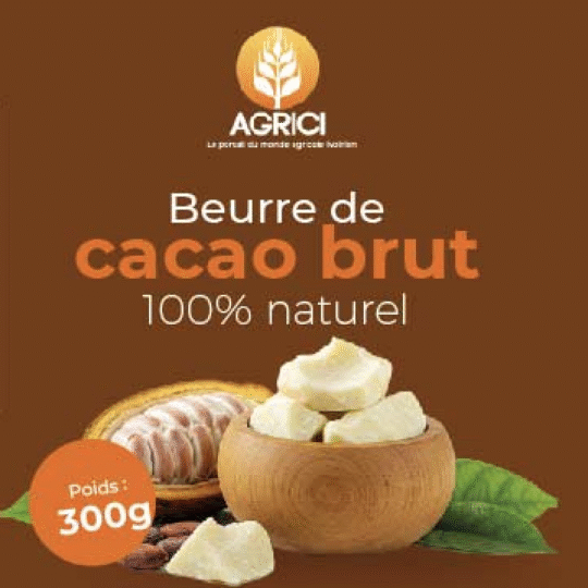 Beurre de Cacao Brut 100% Naturel