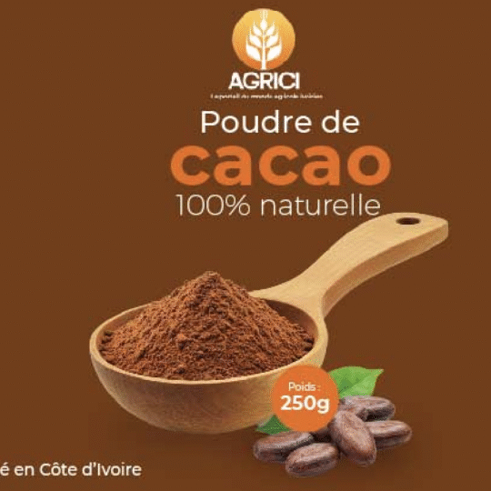 Poudre de Cacao 100% Naturel